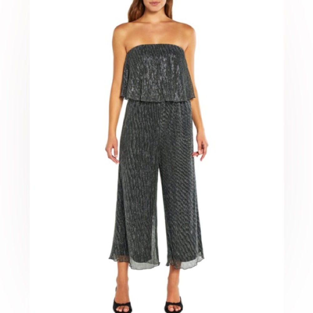 NEW! Wildfox Silver Sparkle Jumpsuit